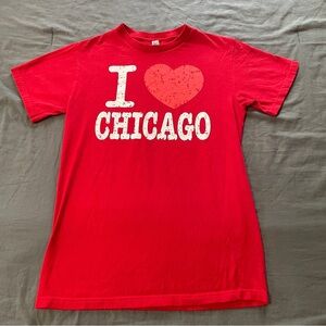 Unisex I love Chicago t-shirt sz small